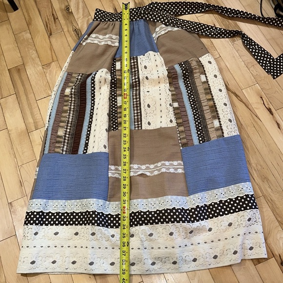 Vintage Shamash & Yofi Gunne Sax Patchwork Skirt - Picture 6 of 7